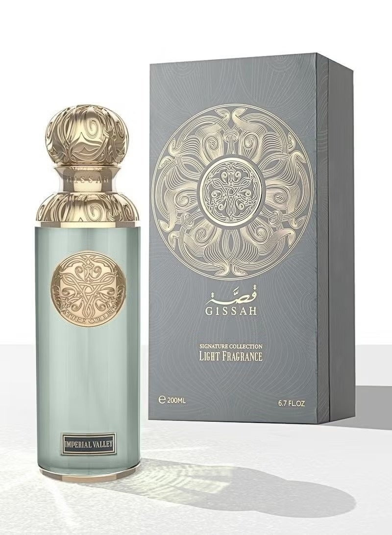GISSAH Imperial Valley EDP 200ml – Luxury Long Lasting Eau De Parfum for Men | Premium Woody Masculine Fragrance - Image 1
